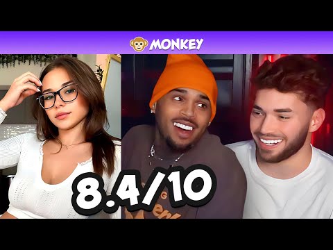 Adin Ross & Chris Brown RIZZ Up Girls On Monkey..