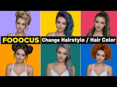Fooocus AI Tips: Change Hairstyle Different Ways | HairStyle for AI Influencer💇‍♀️