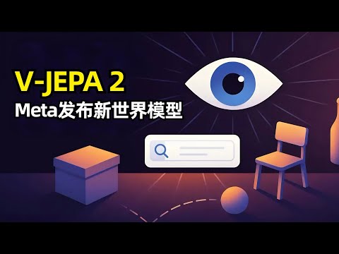 【人工智能】Meta发布最新世界模型V-JEPA 2 | Yann LeCun亲自介绍 | 理解物理世界 | 规划行动 | JEPA架构 | 性能大幅提升 | 两个训练阶段 | 三个新基准测试