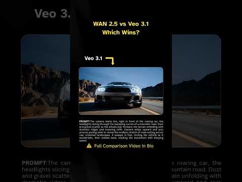 WAN 2.5 vs Veo 3.1 Comparison: Which Wins in 2025?