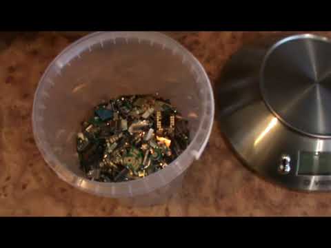 Снятие позолоты с помощью перекиси водорода подробно 1 часть