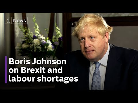 Full interview: Boris Johnson on Brexit, immigration and UK labour shortages