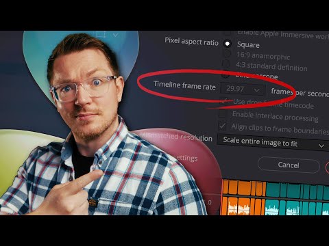 Can't change the Timeline Frame Rate?! Quick FIX for DaVinci Resolve 20
