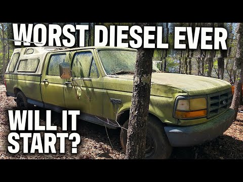 Will It Start? Abandoned 6 YEARS 1994 F-350 7.3 IDI DIESEL