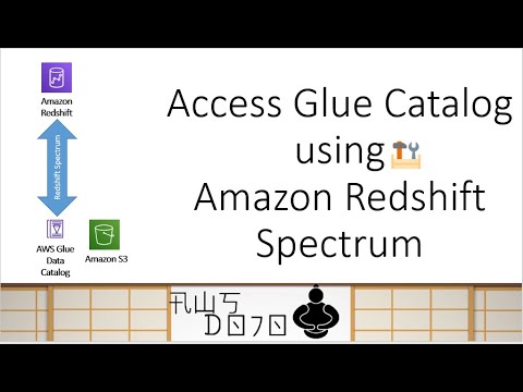 AWS Tutorials - Access Glue Catalog using Amazon Redshift Spectrum