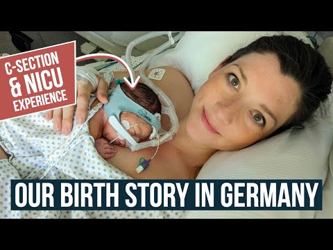 Giving Birth in Germany Wasn't What We Expected | C-Section & NICU Experience