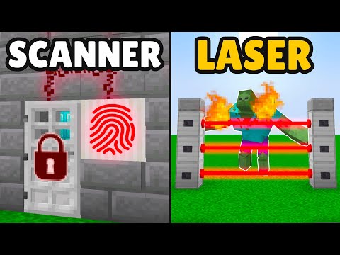 10 BEST WAYS to SECURE House! [Minecraft]