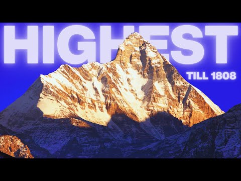 What Was the World’s Highest Mountain Before Everest?