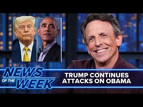 Trump Continues to Attack Obama, Andrew Cuomo Will Leave NYC: Late Night's News of the Week