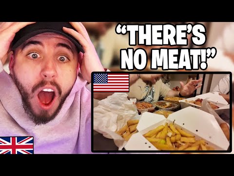 Brit Reacts to Americans trying UK Chinese Takeaway for the First Time!