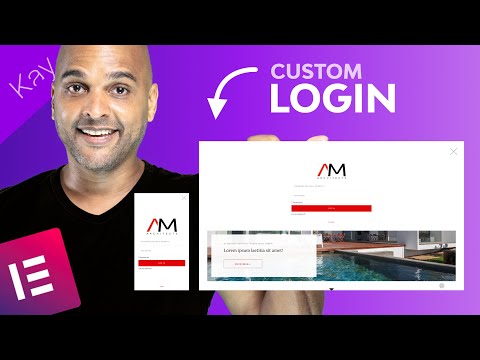 Elementor Pro Login Popup