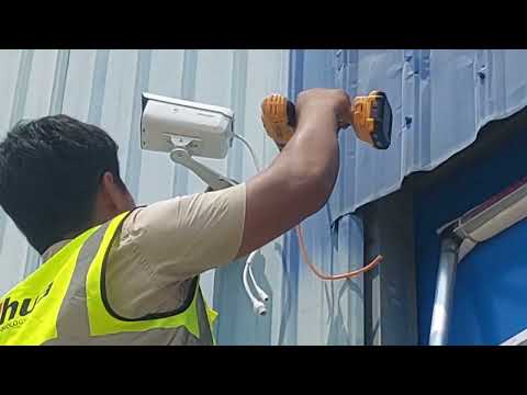 Install camera IP #Hikvision version China and camera wifi 350°