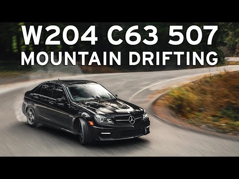 W204 C63 507 Mountain Drifting!