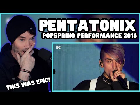Metal Vocalist First Time Reaction - Pentatonix popspring performance 2016