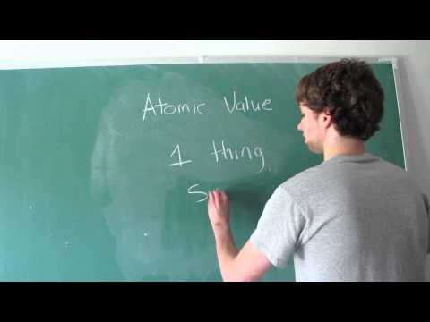 Database Design 10 - Atomic Values
