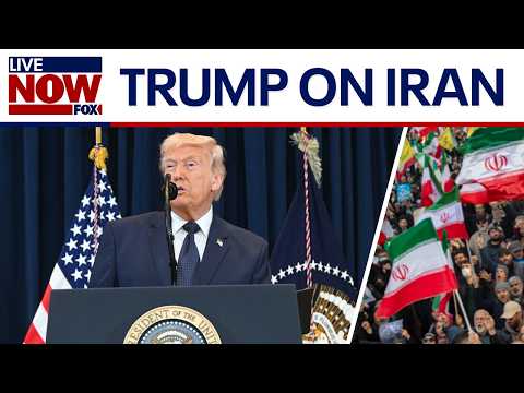 WATCH: Trump takes questions on Iran