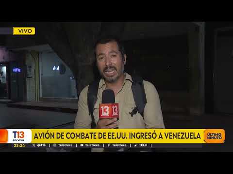 Avión de combate de EE.UU. ingresó a Venezuela