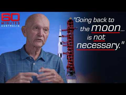 Apollo 11 pilot thinks we don't need to go back to the moon | 60 Minutes Australia