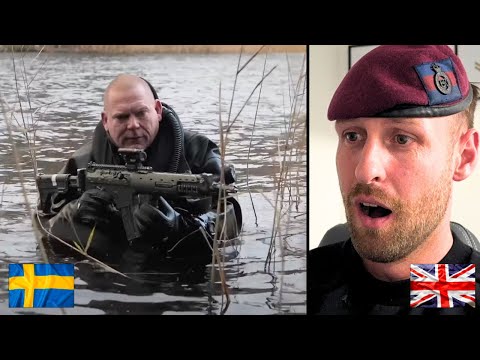 British Army Veteran reacts Swedens Elite Combat Divers