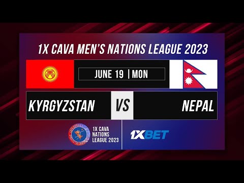 Кыргызстан - Непал / CAVA Улуттар лигасы / Волейбол