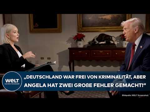 USA: Merkel? „Angela hat zwei große Fehler gemacht!“ Donald Trump im exklusiven Politico-Interview