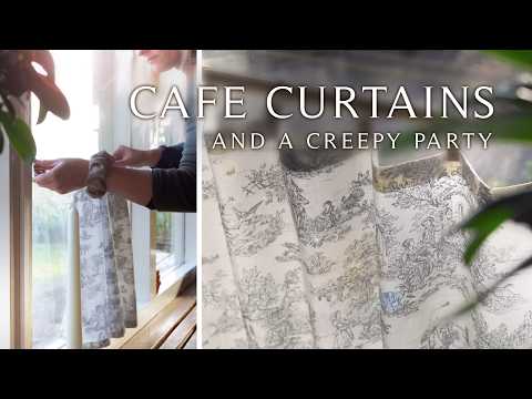 DIY Cafe Curtains for Farmhouse Charm!