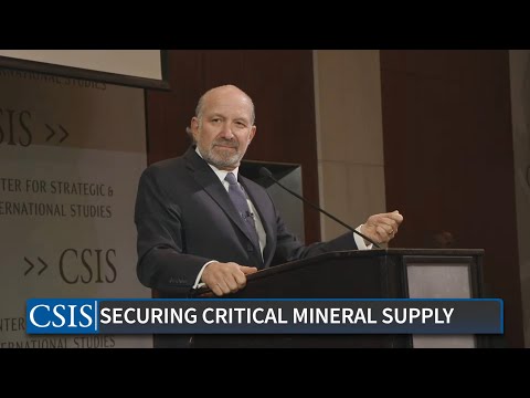 Keynote with Secretary of Commerce, Hon. Howard Lutnick | Securing Critical Mineral Supply