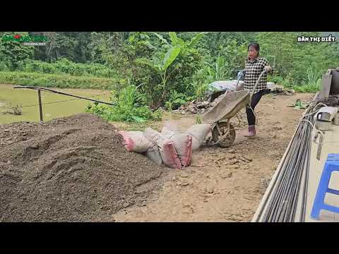 Talented Woman Builds DREAM VILLA With a Fully Equipped KITCHEN from Scratch | by  ⁨@banthidiet946⁩