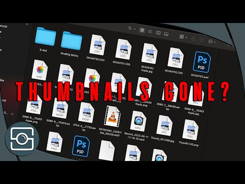 MacOS Finder Thumbnails gone? Here is the solution!