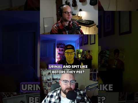 some people's bathroom habits are quite strange. thoughts? #men #bathroom #awkward