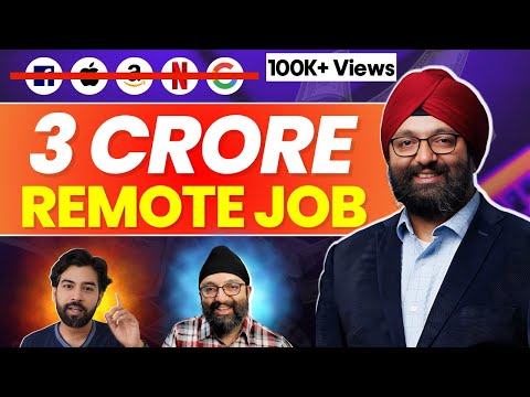 3 Crore JOB OFFER in Software Industry🔥 | How to get  Remote Jobs 2025  @savinderpuri