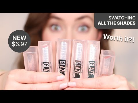 I Tried Every Shade of Maybelline’s NEW Lip Oil Balms...
