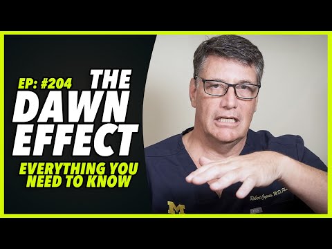Ep:204 THE DAWN EFFECT. EVERYTHING YOU NEED TO KNOW - by Robert Cywes