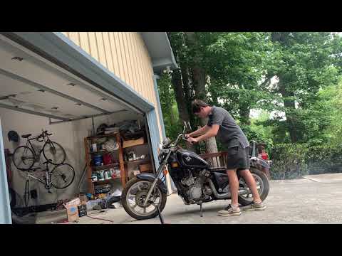 1999 Kawasaki Vulcan 750 First Start (Attempt)