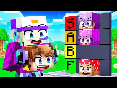 Rating My Friends In Minecraft!