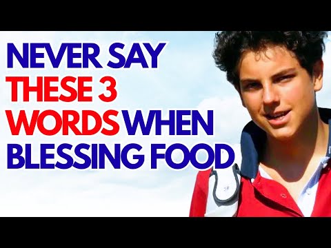 SAINT CARLO ACUTIS REVEALS 3 WORDS YOU MUST NEVER SAY WHEN BLESSING YOUR FOOD