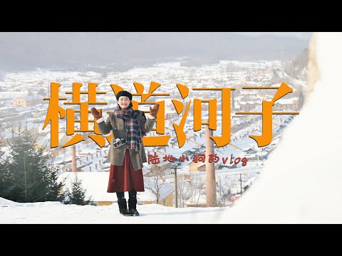 【横道河子vlog】我在冬日来到中国东北的小镇拍下一些我心中的照片和视频 ！！