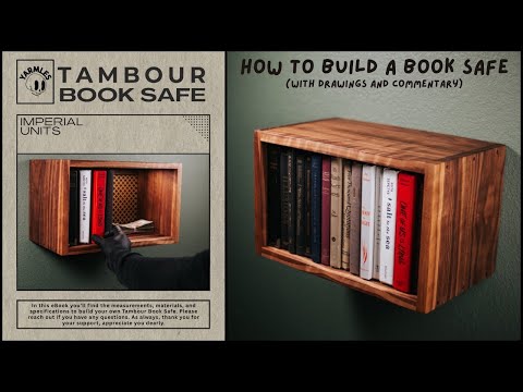 How To Build A Sliding Book Safe