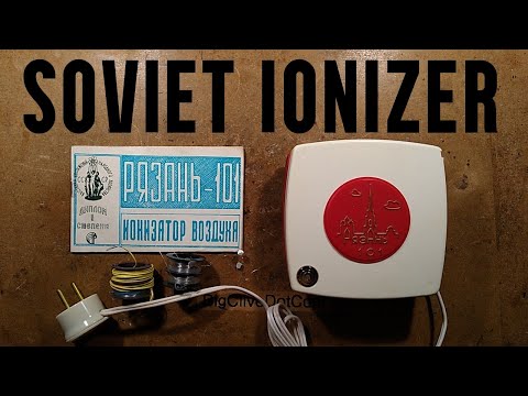 Inside a soviet ionizer from 1990 (with schematic)