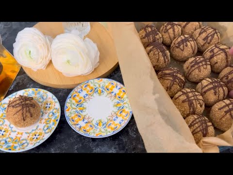 Медовые шарики и наши выходные :) #рецепт #домашнийвлог #еда #вкусно