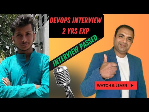 Excellent 2 years Experience DevOps Cloud Engineer Interview #devopsinterview #devopstraining #aws