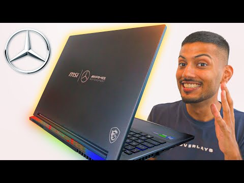 This is a Mercedes Laptop *MSI Stealth 16*