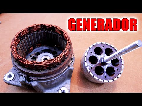 Hacemos un Generador con Imanes Permanentes y Soporte 3D