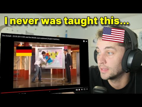 American reacts to American Middle East War explained by Germans