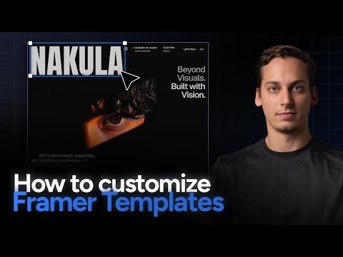 How to Edit Framer Templates for Creative Agencies: Step-by-Step Guide