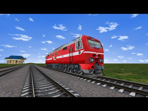 Запуск ЭП2К в RTrainSim Новая версия