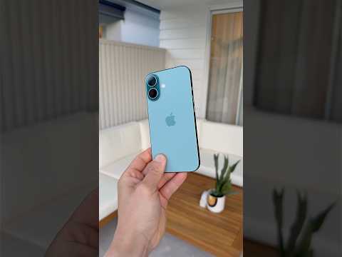 iPhone 16 Teal - Hands On