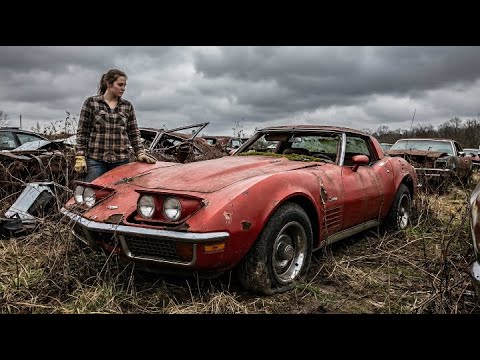 I Found a $1000 Abandoned 1979 Corvette C3… The Silence of Its Revival (ASMR)