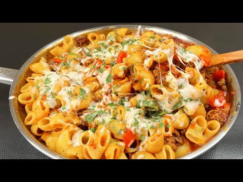 Kochen Sie einfach Nudeln mit Fleisch und das Ergebnis wird fantastisch sein❗❗ 🔝 3 leckere Rezepte