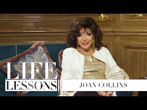 Joan Collins reveals the key to success and her best beauty advice: Life Lessons | Bazaar UK